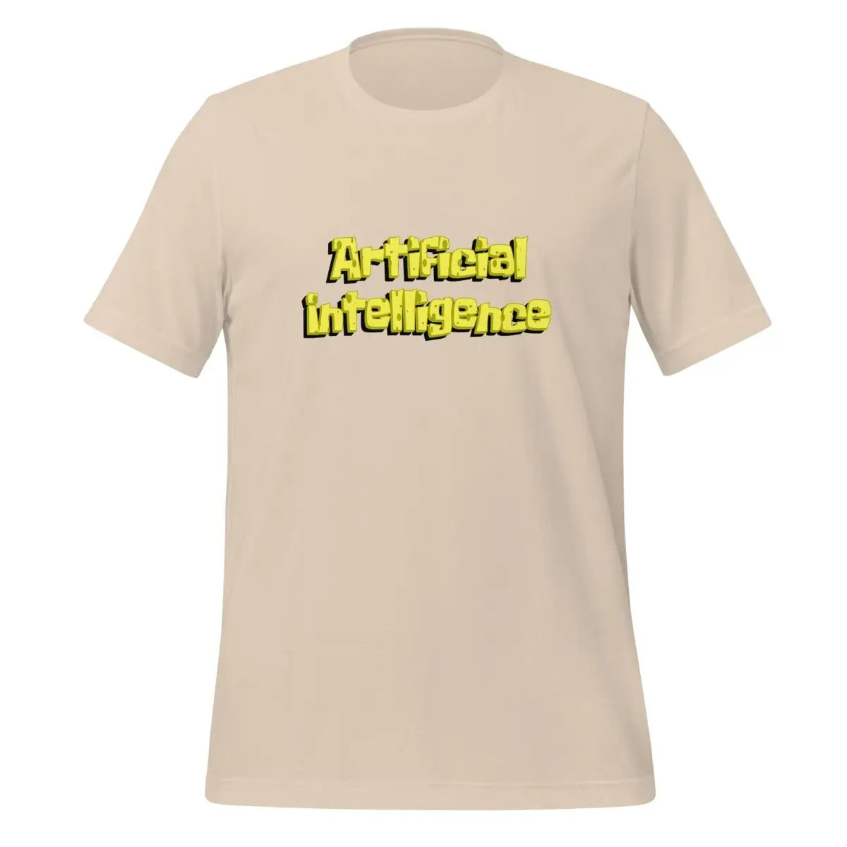 Artificial Intelligence beneath the Sea T-Shirt (unisex) - Soft Cream / M