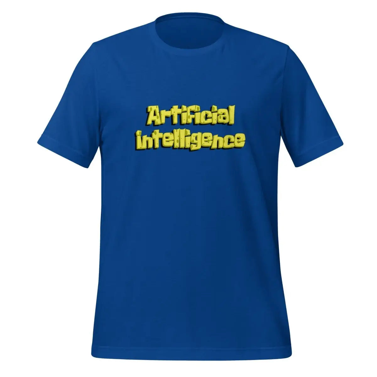 Artificial Intelligence beneath the Sea T-Shirt (unisex) - True Royal / M