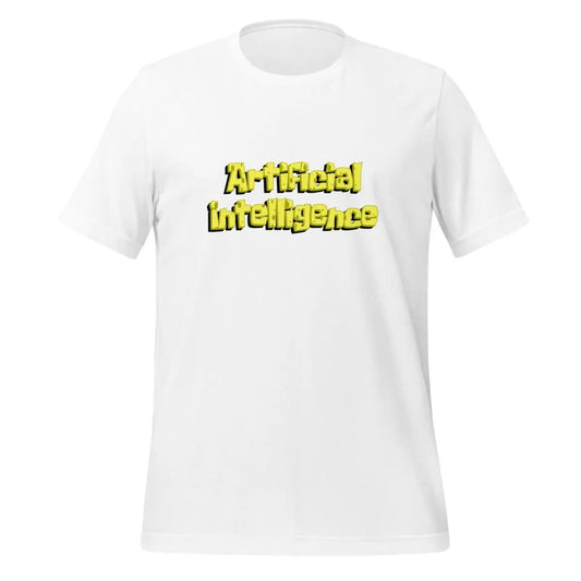 Artificial Intelligence beneath the Sea T-Shirt (unisex) - White / M