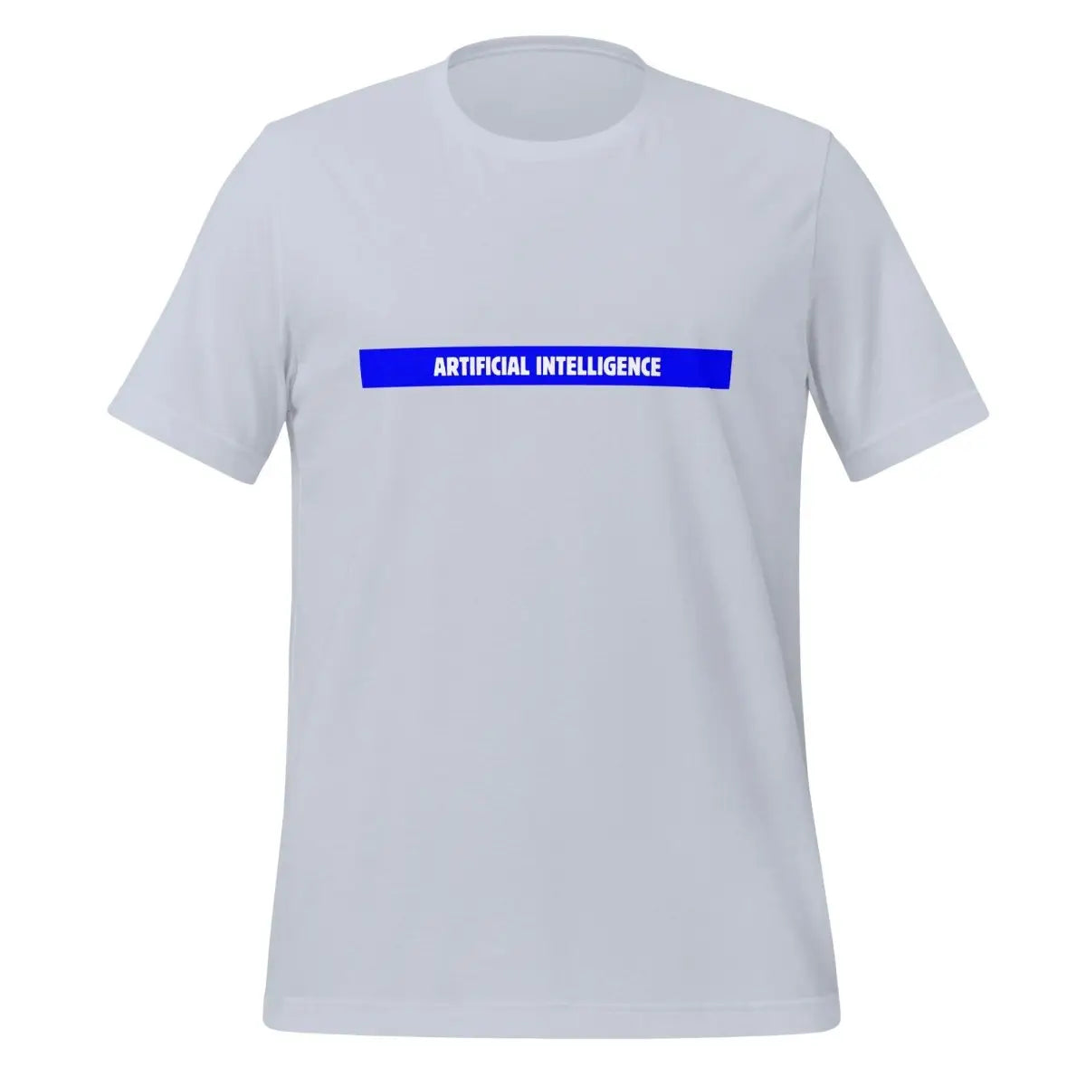 Artificial Intelligence Blue Stripe T-Shirt (unisex) - Light Blue / M