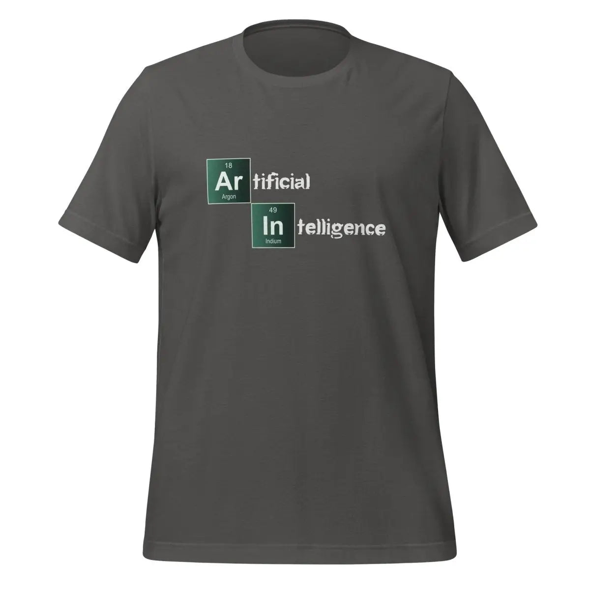 Artificial Intelligence Breaking Bad Style T-Shirt (unisex) - Asphalt / M