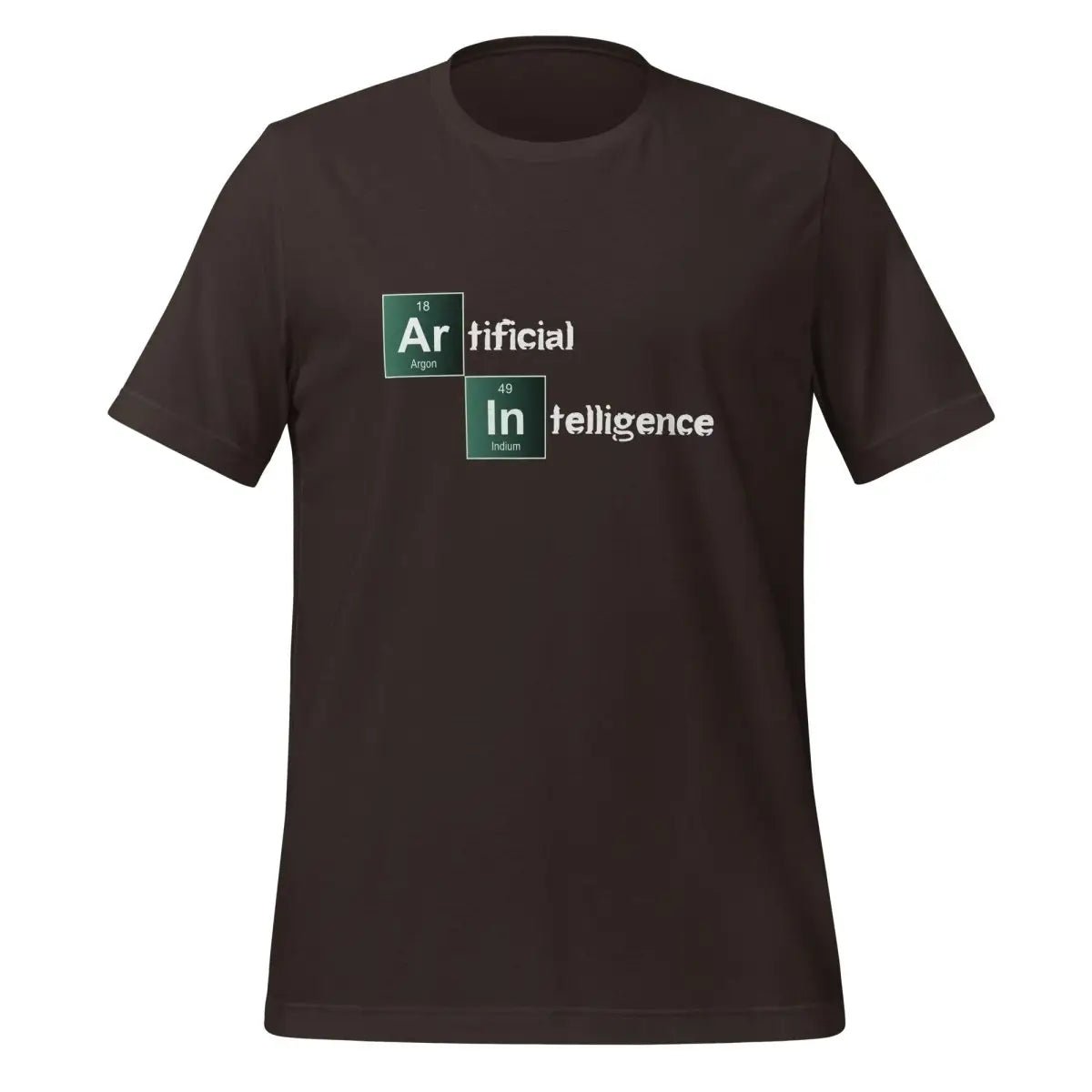 Artificial Intelligence Breaking Bad Style T-Shirt (unisex) - Brown / M