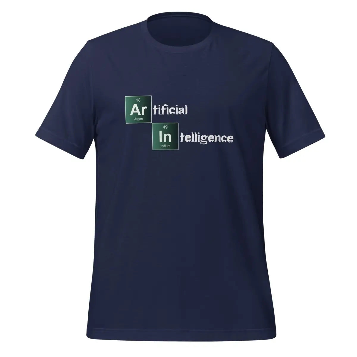 Artificial Intelligence Breaking Bad Style T-Shirt (unisex) - Navy / M