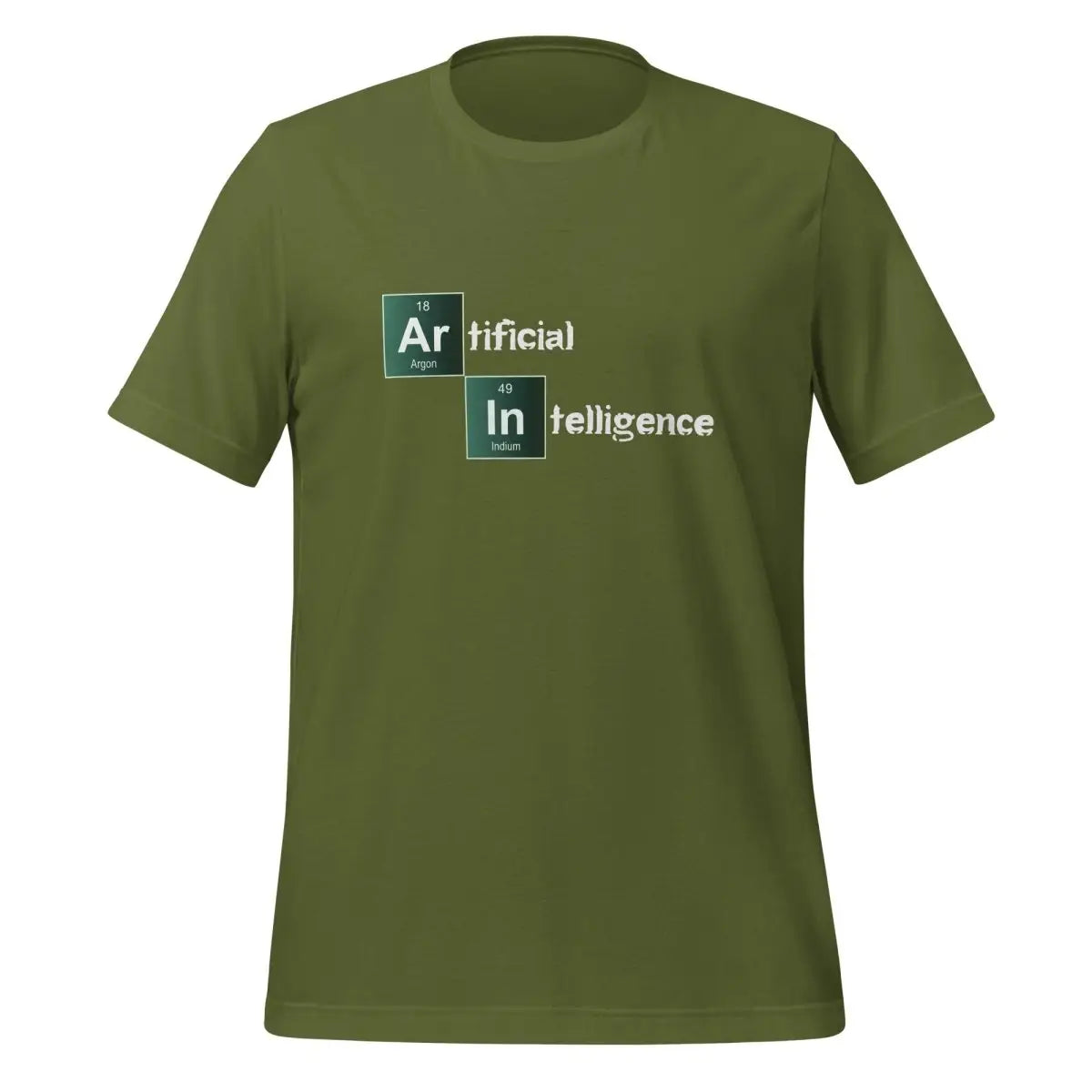 Artificial Intelligence Breaking Bad Style T-Shirt (unisex) - Olive / M