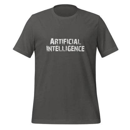 Artificial Intelligence Distressed T-Shirt 2 (unisex) - Asphalt / M