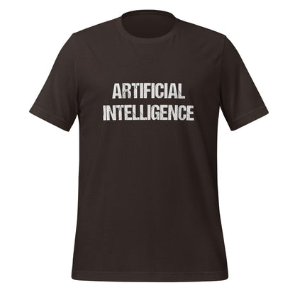 Artificial Intelligence Distressed T-Shirt (unisex) - Brown - AI Store