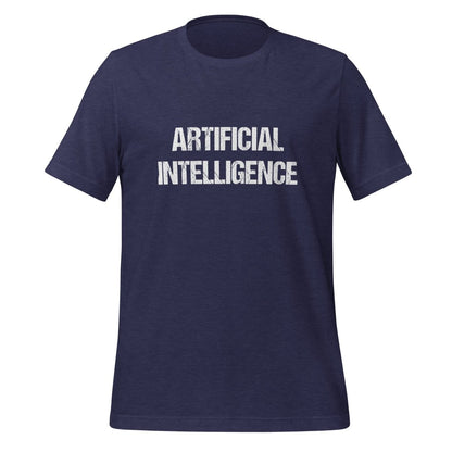 Artificial Intelligence Distressed T-Shirt (unisex) - Heather Midnight Navy - AI Store