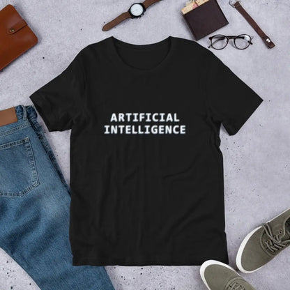 ARTIFICIAL INTELLIGENCE Halftone T-Shirt (unisex)