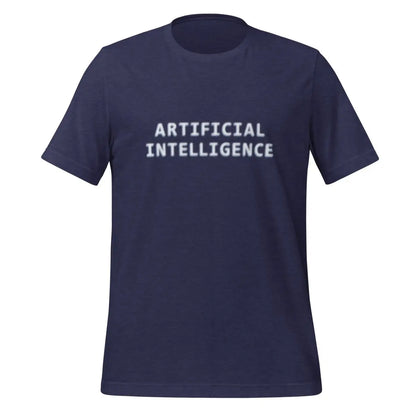 ARTIFICIAL INTELLIGENCE Halftone T-Shirt (unisex) - Heather Midnight Navy / M