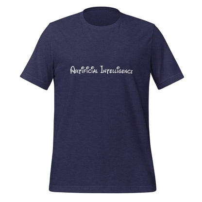 Artificial Intelligence Mouse T-Shirt (unisex) - Heather Midnight Navy - AI Store