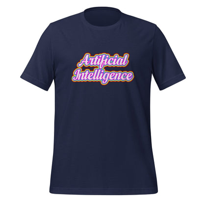 Artificial Intelligence Pride T-Shirt (unisex) - Navy - AI Store