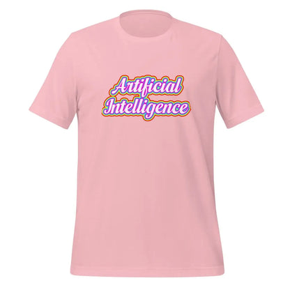 The Artificial Intelligence Pride T-shirt (unisex) Pink / m.