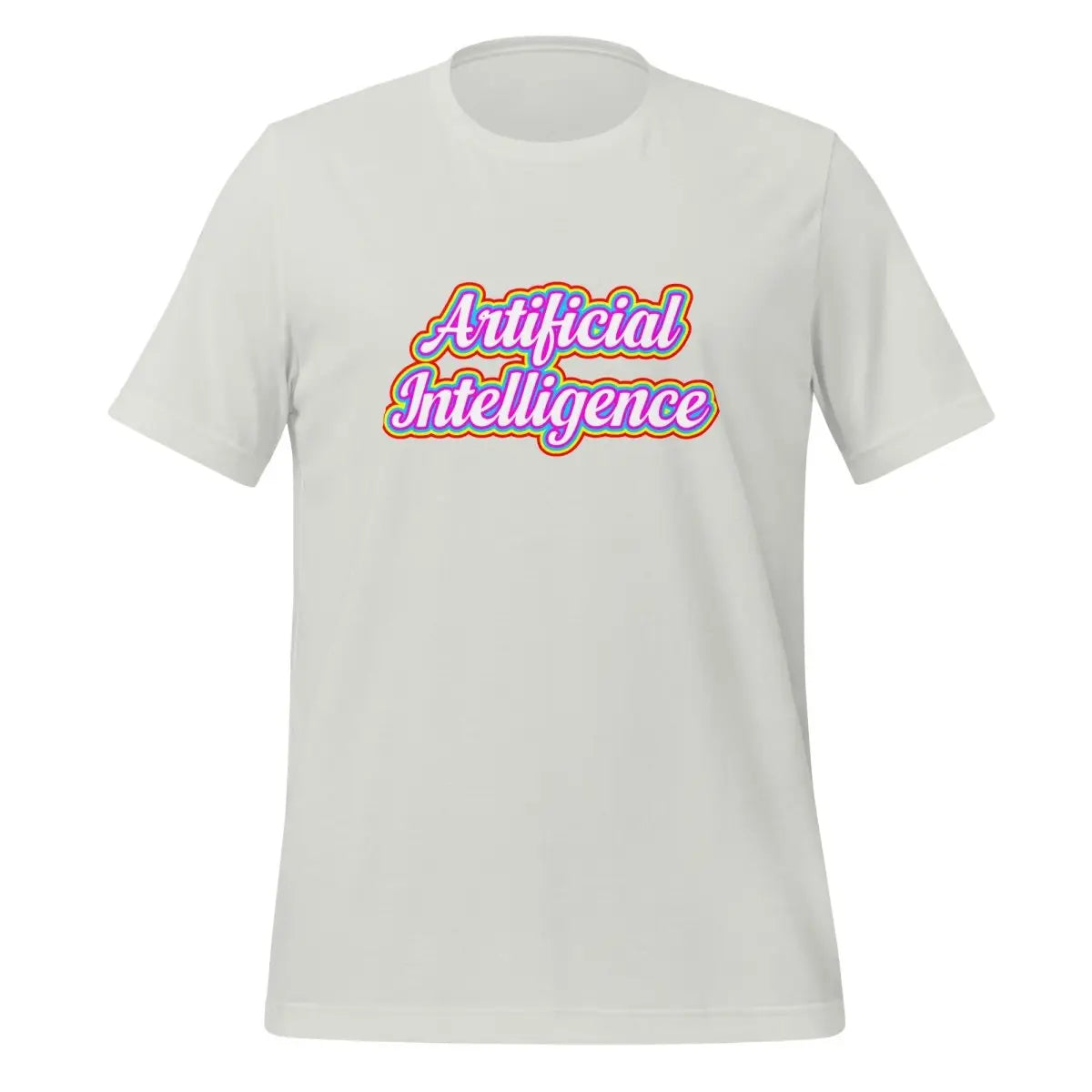 Artificial Intelligence Pride T-Shirt (unisex) - Silver / M