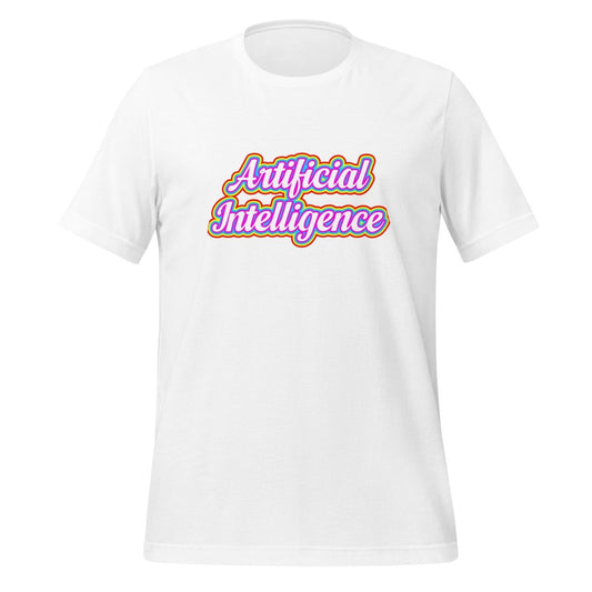 Artificial Intelligence Pride T-Shirt (unisex) - White - AI Store