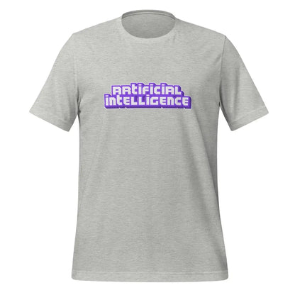 Artificial Intelligence Streamer T-Shirt (unisex) - Athletic Heather / M