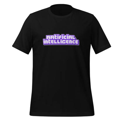 Artificial Intelligence Streamer T-Shirt (unisex) - Black / M