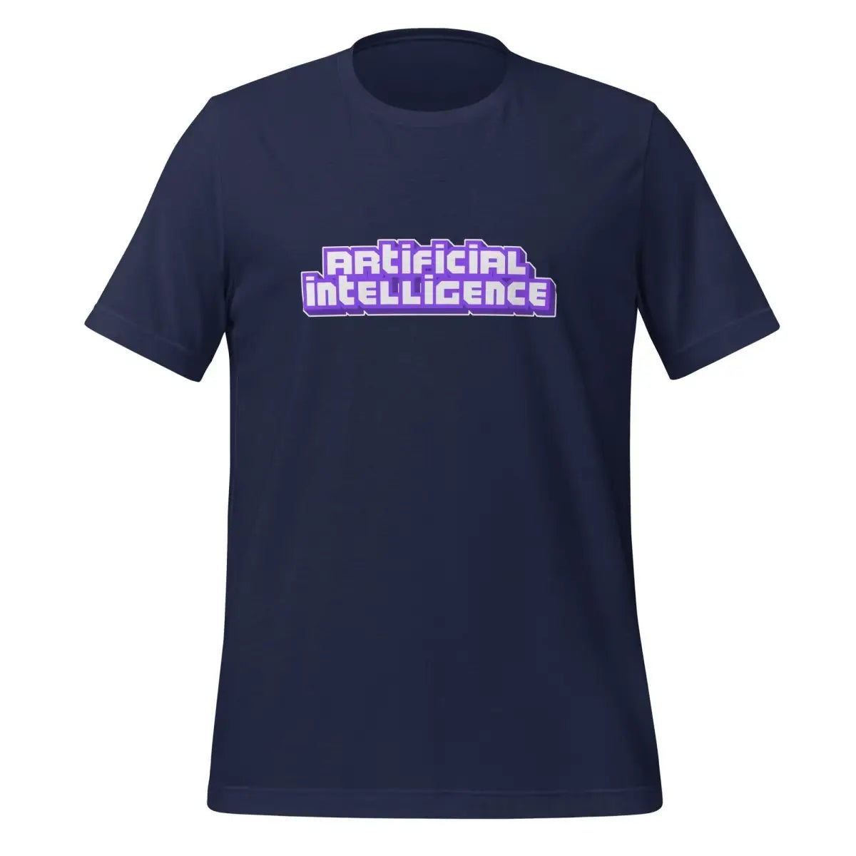 Artificial Intelligence Streamer T-Shirt (unisex) - Navy / M