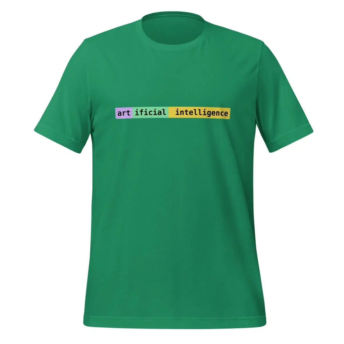 artificial intelligence Tokens T-Shirt (unisex) - Kelly / M