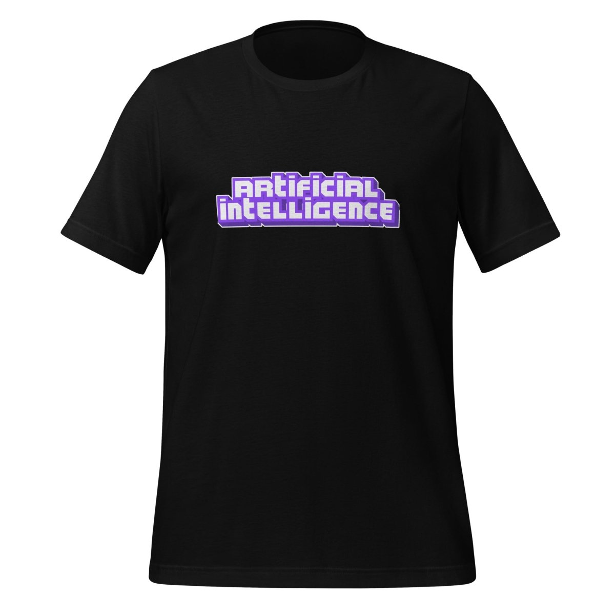 Artificial Intelligence Streamer T-Shirt (unisex) - Black - AI Store