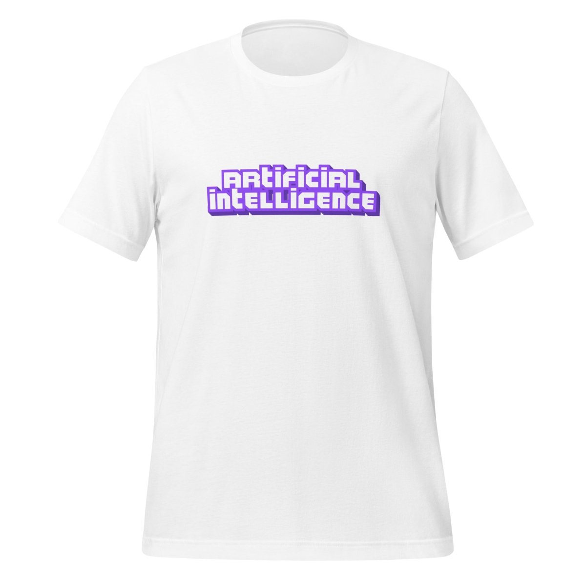 Artificial Intelligence Streamer T-Shirt (unisex) - White - AI Store