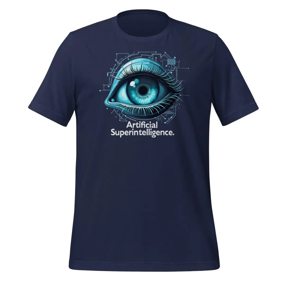 Artificial Superintelligence Blue Eye T-Shirt (unisex) - Navy / M