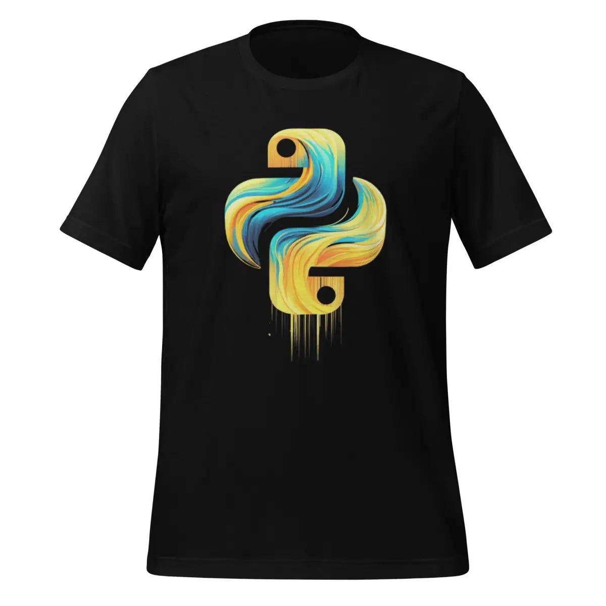 Artistic Python Icon T-Shirt 2 (unisex) - Black / M