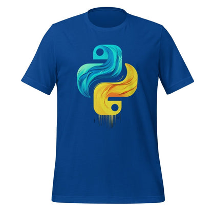 Artistic Python Icon T - Shirt (unisex) - True Royal - AI Store
