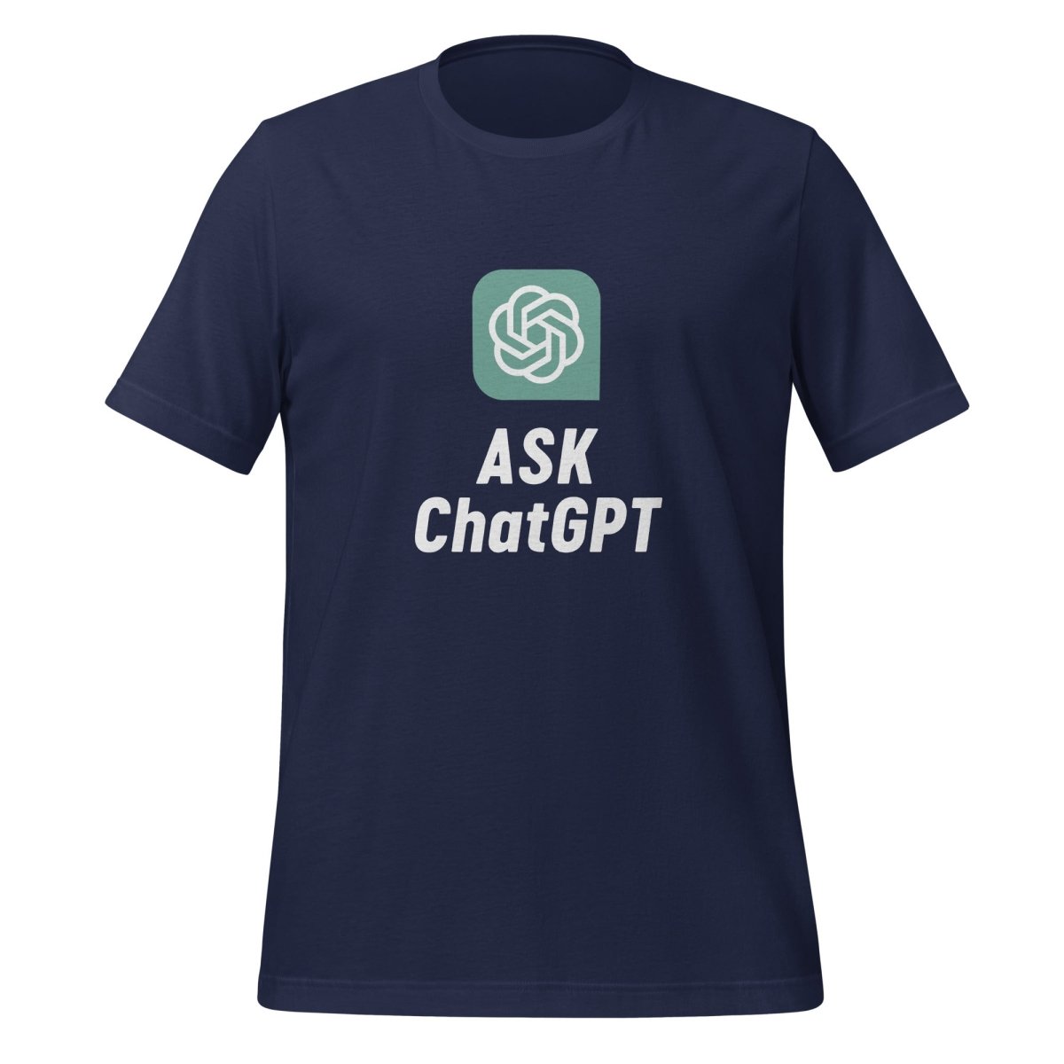 ASK ChatGPT T - Shirt (unisex) - Navy - AI Store