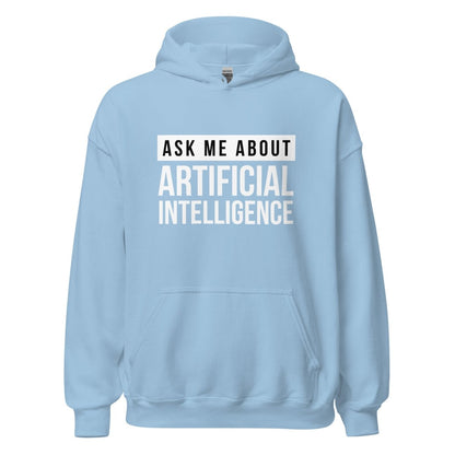 Ask Me About Artificial Intelligence Hoodie (unisex) - AI Store