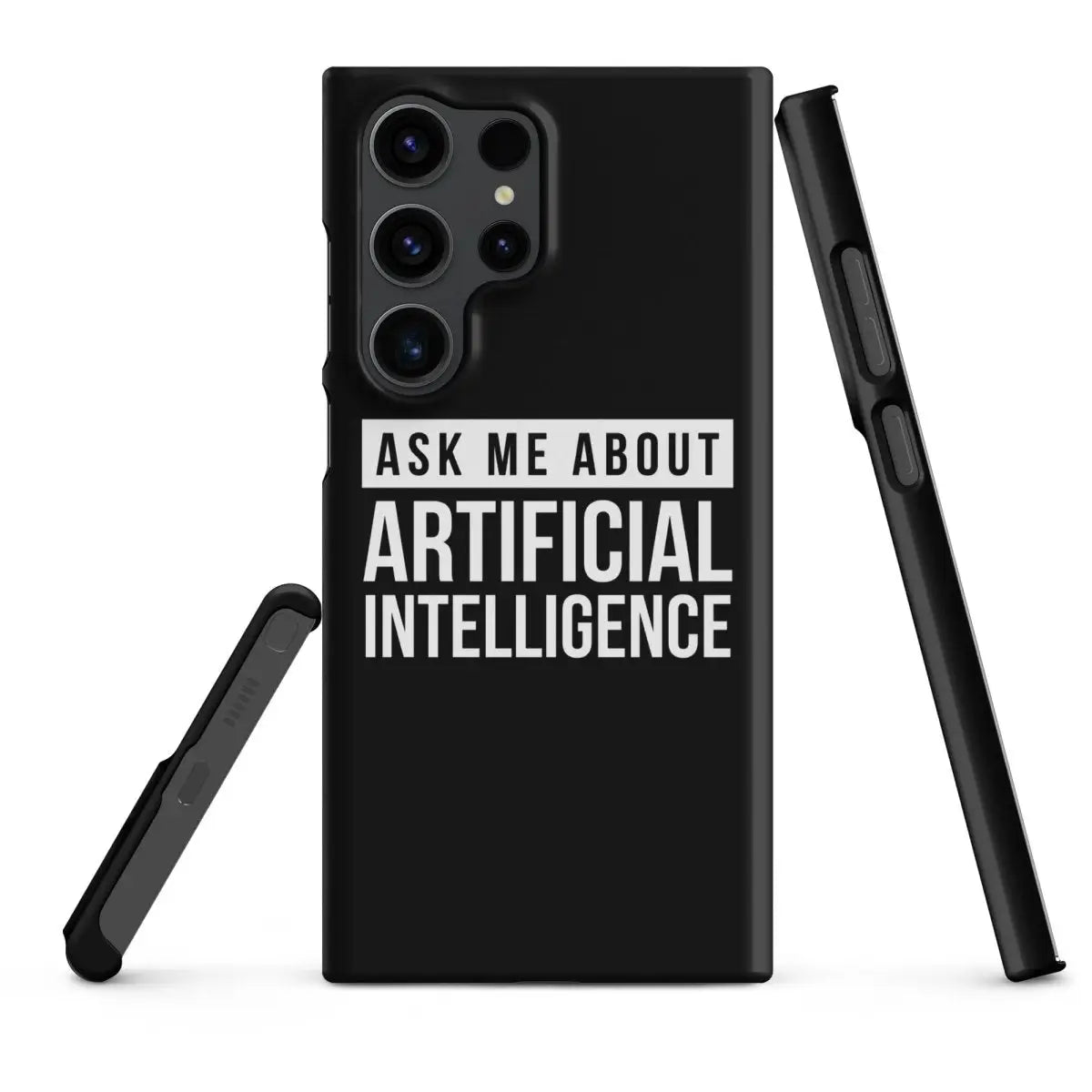 Ask Me About Artificial Intelligence Snap Case for Samsung® - Samsung Galaxy S23 Ultra