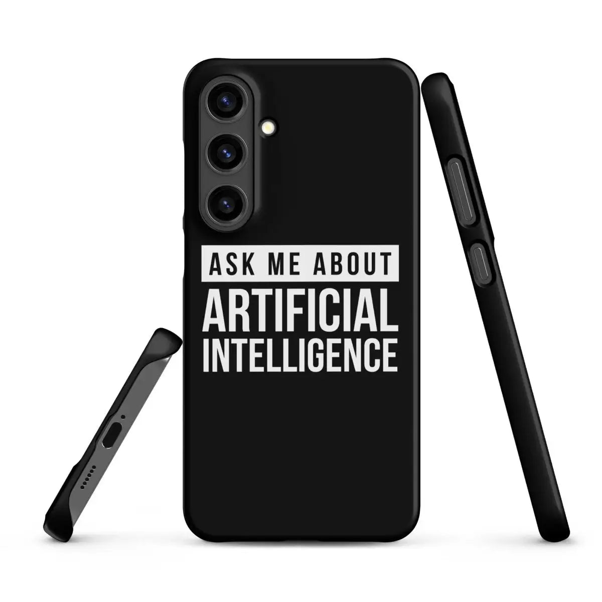 Ask Me About Artificial Intelligence Snap Case for Samsung® - Samsung Galaxy S24 Plus