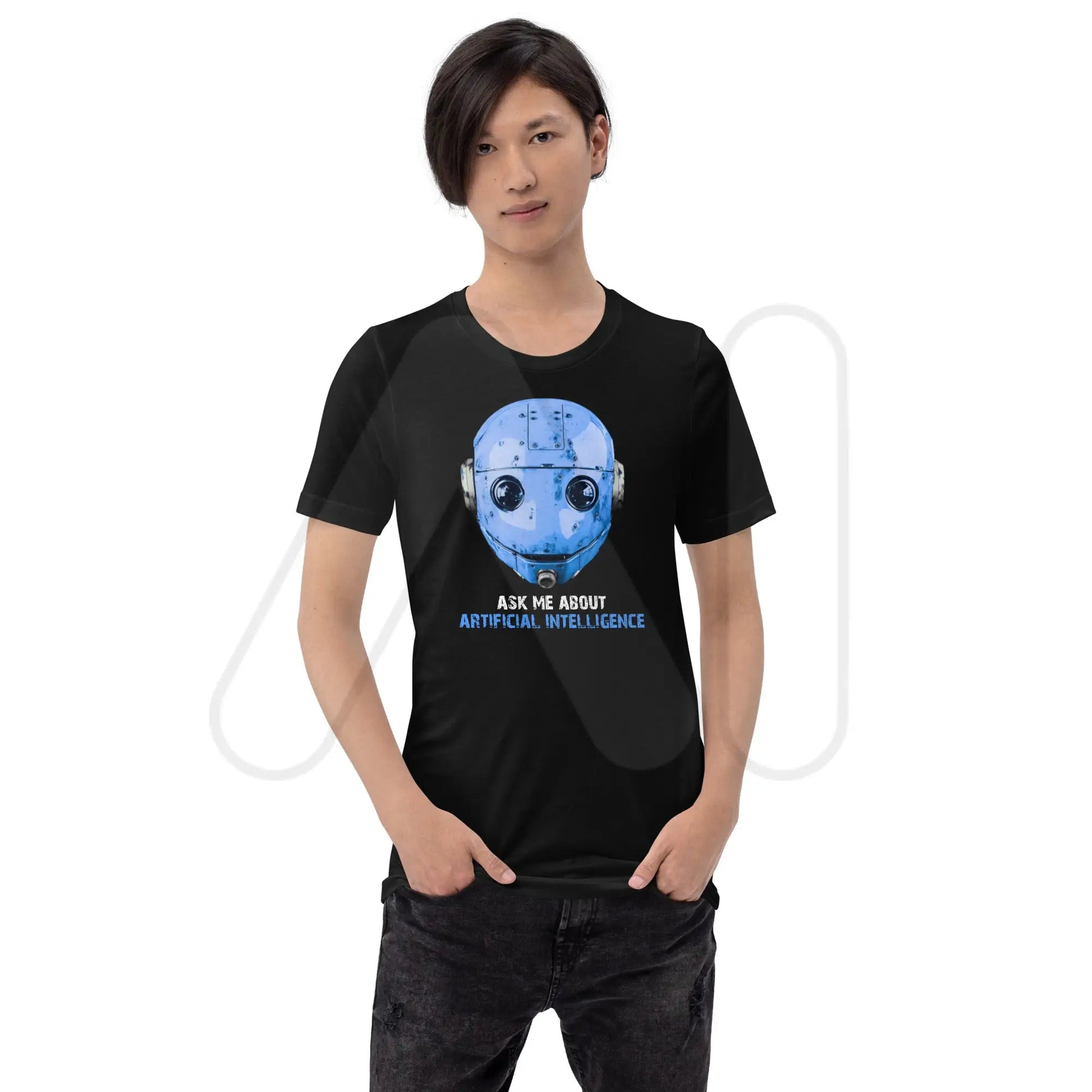 Ask Me About Artificial Intelligence T-Shirt 2 (unisex)