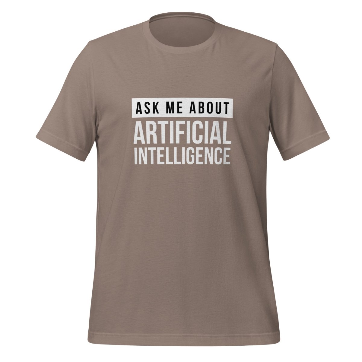 Ask Me About Artificial Intelligence T-Shirt (unisex) - AI Store