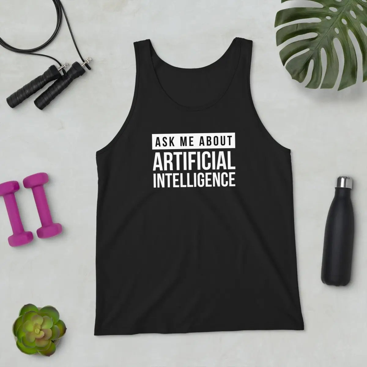 Ask Me About Artificial Intelligence Tank Top