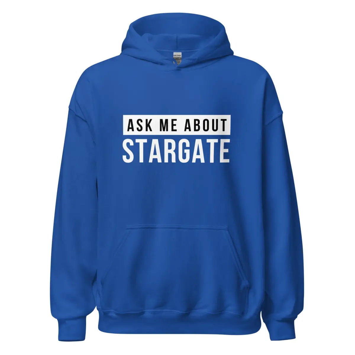 Ask Me About Stargate Hoodie (unisex) - Royal / M