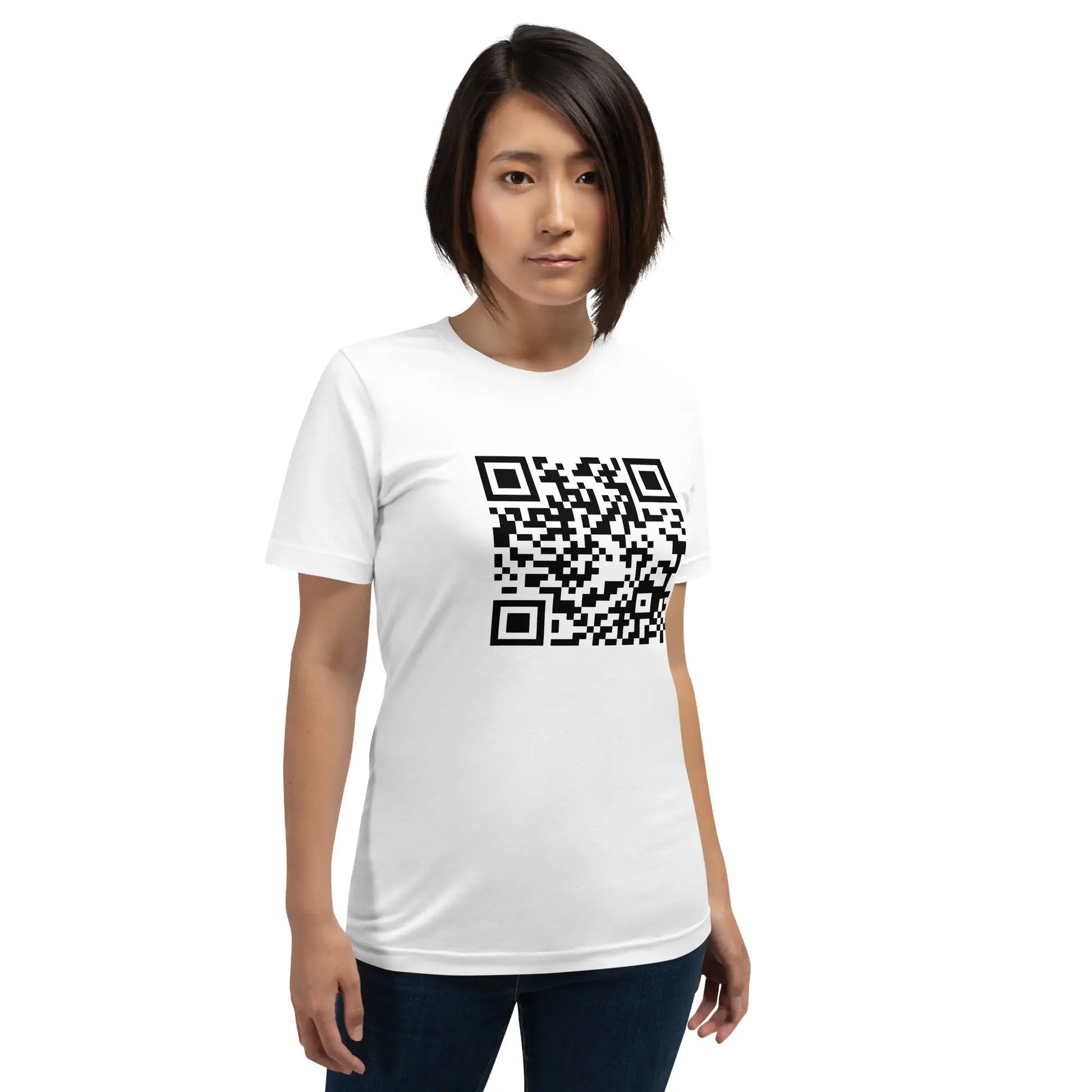 Attention is All You Need arXiv QR Code T-Shirt (unisex)