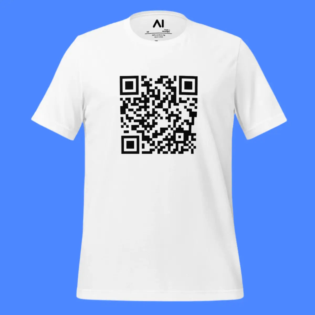 Attention is All You Need arXiv QR Code T-Shirt (unisex)