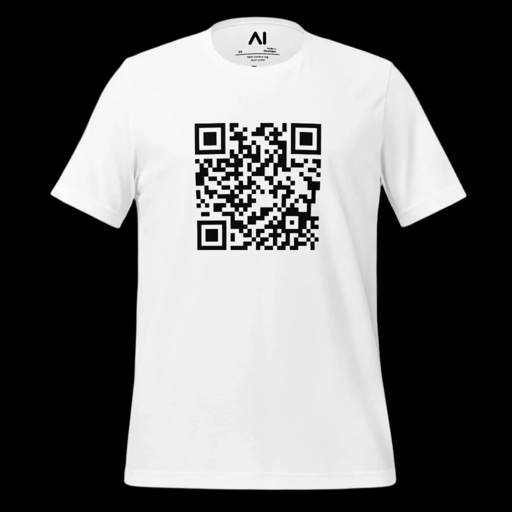 Attention is All You Need arXiv QR Code T-Shirt (unisex)