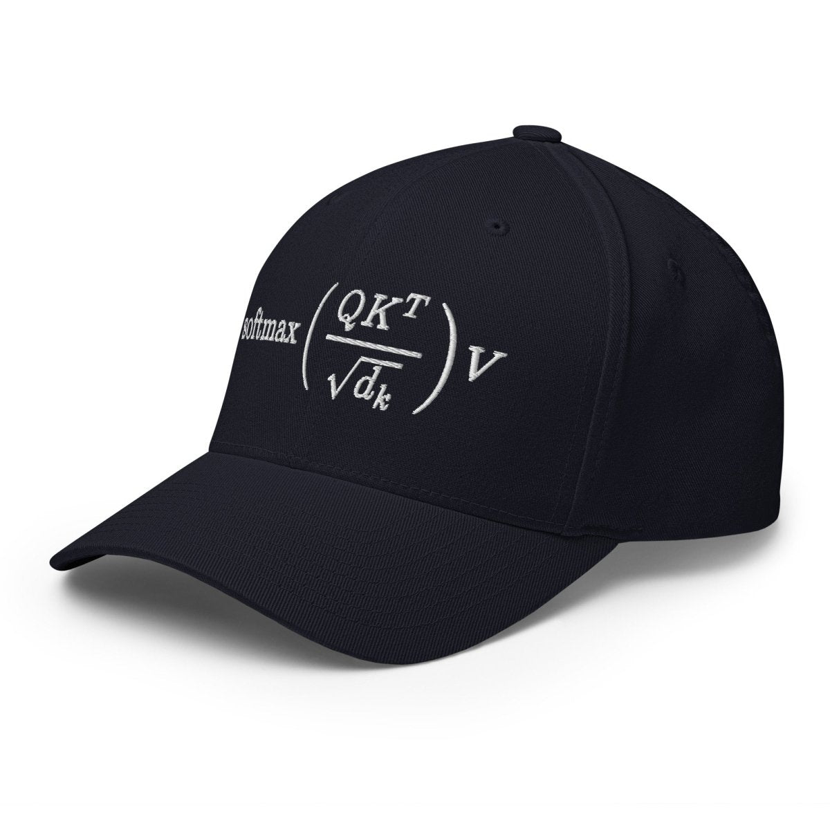 Attention is All You Need Closed - Back Baseball Cap - Dark Navy - AI Store