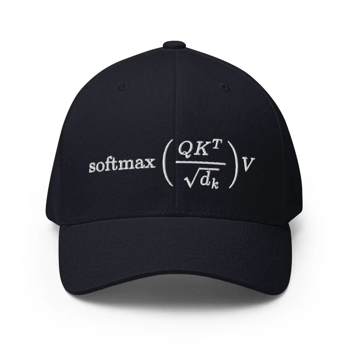 Attention is All You Need Closed-Back Baseball Cap - Dark Navy / S/M