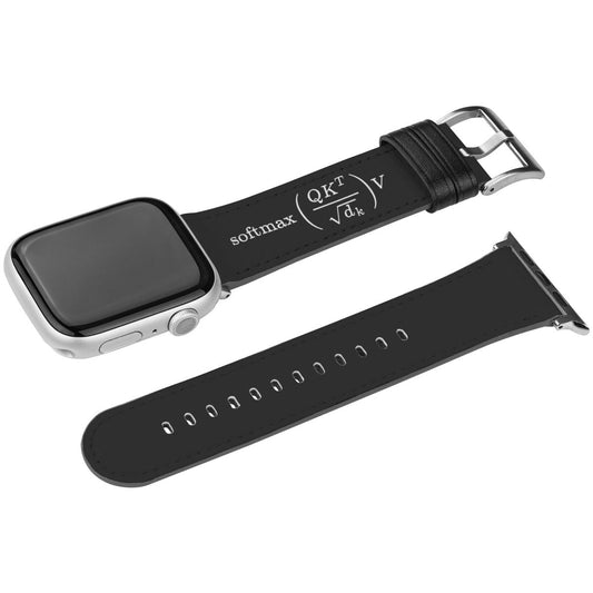 Attention is All You Need Formula Apple Watch Band - Black - AI Store