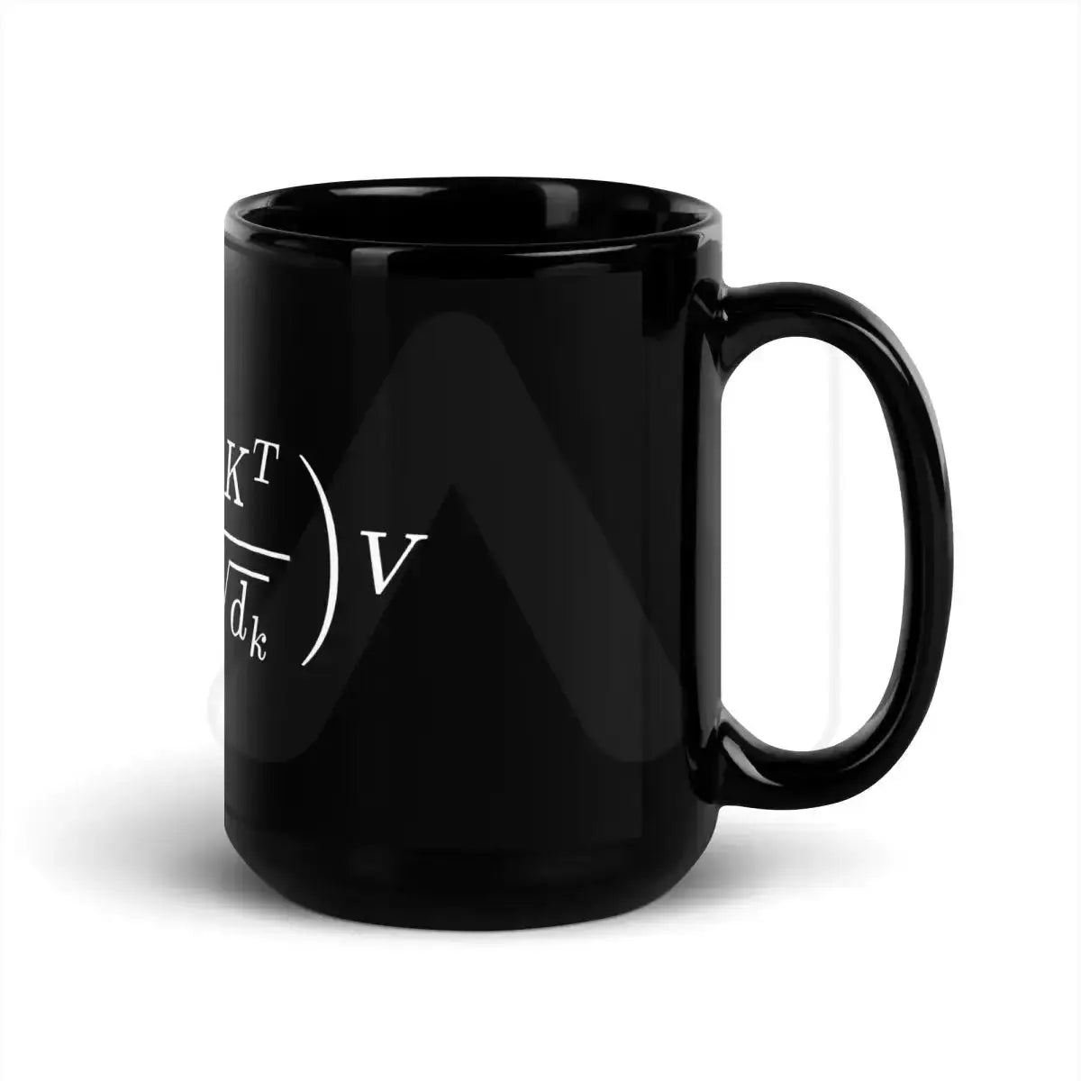 Attention is All You Need Formula Black Glossy Mug