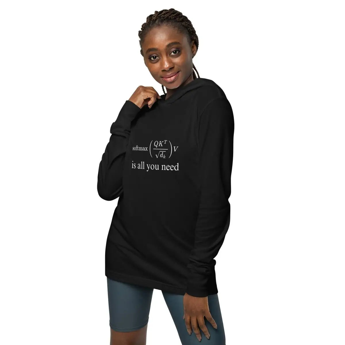 Attention is All You Need Hooded Long Sleeve T-Shirt