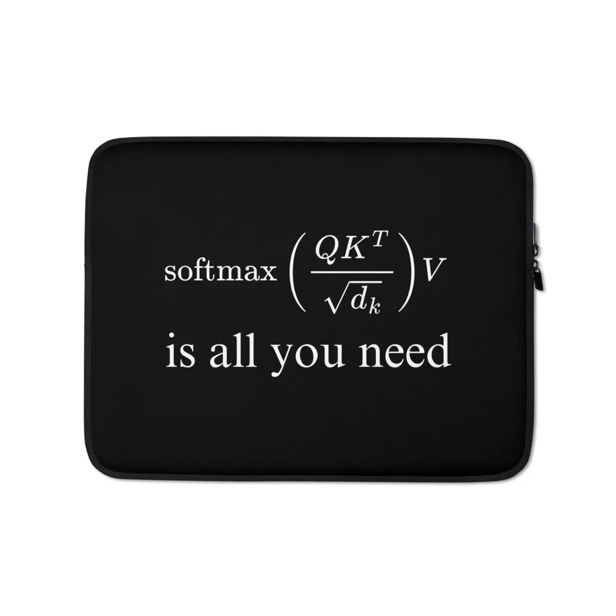 Attention is All You Need Laptop Sleeve - 13″