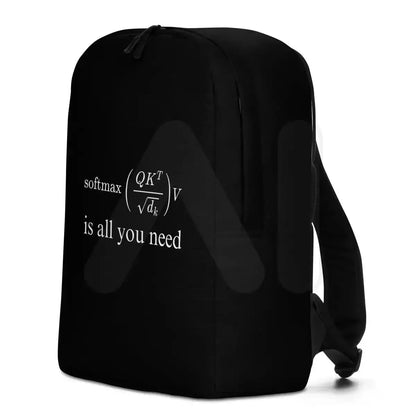 The Attention is All you Need Minimalist Backpack.