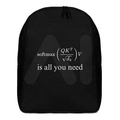 Attention is All You Need Minimalist Backpack