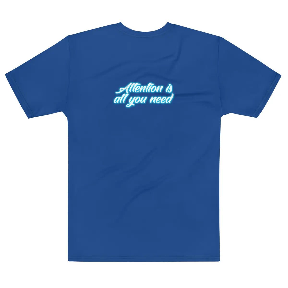 Attention is all you need Neon T-Shirt (men)