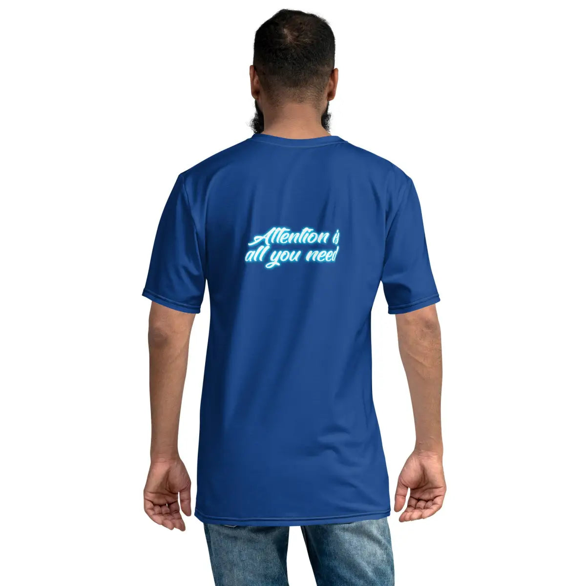 Attention is all you need Neon T-Shirt (men)