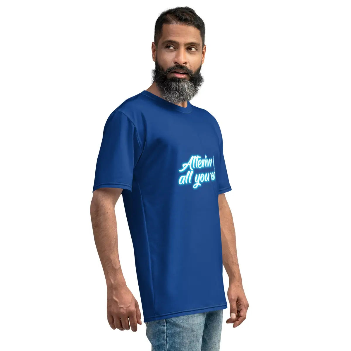 Attention is all you need Neon T-Shirt (men)