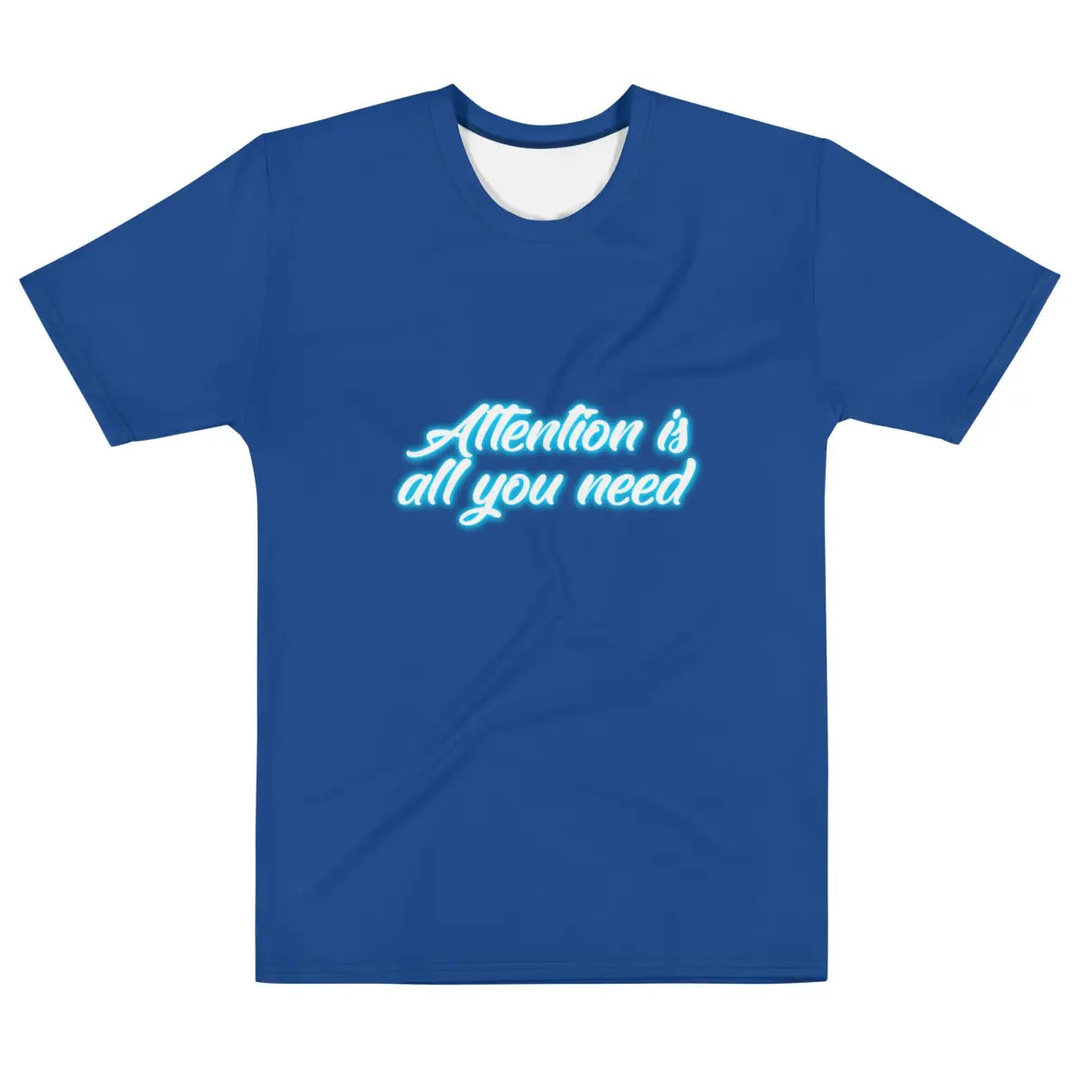 Attention is all you need Neon T-Shirt (men) - M